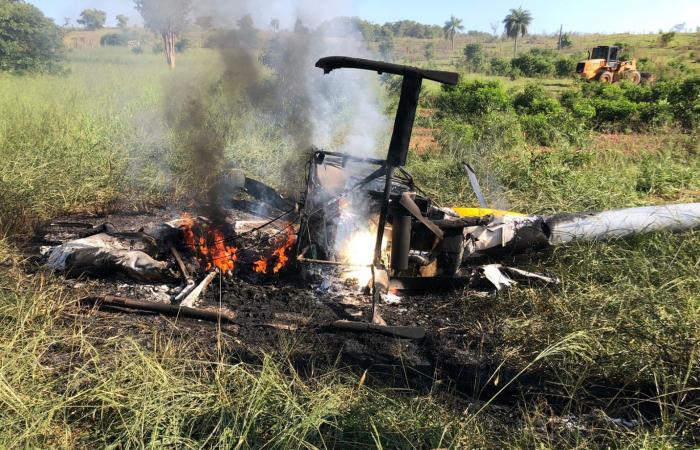 VIDEO: Person dies charred in helicopter crash in Loanda (PR)