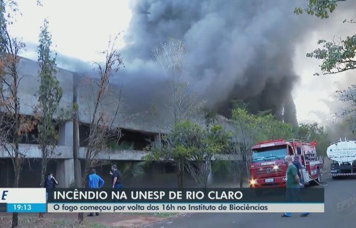 VIDEO: Fire hits central building of Unesp’s Biosciences Institute in Rio Claro | Sao Carlos and Araraquara