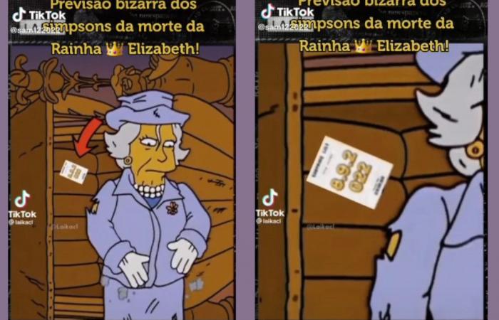 Did the Simpsons predict the death of Queen Elizabeth II?
