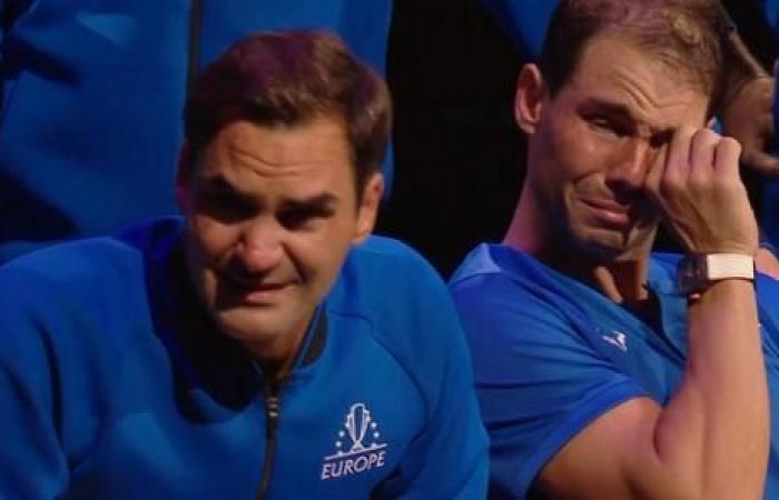 Rafael Nadal cries at Federer’s emotional farewell to tennis; Look