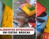 VIDEO: Food baskets delivered by the city hall in RS contained larvae and spoiled food, residents say | Rio Grande do Sul