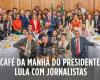 Lula asks for the ball and organizes the midfield, in a meeting with journalists