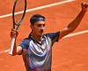 Sonego beats Gasquet in his 1000th game and faces Sinner