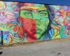 Rua do Centro receives the largest graffiti panel in Ipatinga