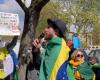 Brazilians protest in London against Alexandre de Moraes