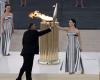 Organizers receive Olympic flame in Athens before relay