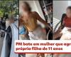 Police officer is filmed beating woman who beat her own 11-year-old daughter; VIDEO | Pernambuco