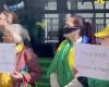 Brazilians demonstrate in London against STF ministers