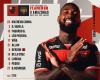 Flamengo announces lineup for game against Amazonas