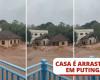 VIDEO: House is swept away by floods in Putinga | Rio Grande do Sul