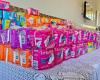 Women in custody receive donation of 2,000 sanitary pads