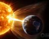 Earth is hit by material fired by explosions on the Sun