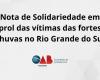 OAB-AM issues a note of solidarity with the victims of heavy rains in Rio Grande do Sul