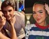 Marcelo Sangalo, Ivete’s son, poses with Mel Maia and declares himself