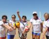 Volleyball grandmothers surpass their limits on the sand