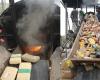 Largest drug incineration in history in AM destroys 14 tons of cocaine and skunk