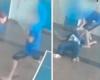Video shows teenagers fighting in a school yard; one hits his head and dies in Mato Grosso; WATCH VIDEO