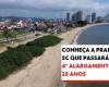 Widened beach in SC will undergo 4th sand strip thickening in 25 years to contain erosion | Santa Catarina