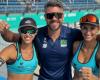 Julhia and Marcela beat Pingtan’s beach volleyball qualification