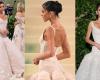 Hand-molded corset, handcrafted flowers and transparent organza: stylist reveals everything about Bruna Marquezine’s exclusive dress at the 2024 MET Gala
