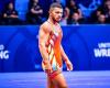 Joilson Junior falls in the 1st round of the Wrestling Pre-Olympic