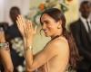 Meghan Markle appears in a dress that hides a reference to the royal family, on a trip with Harry | Fashion